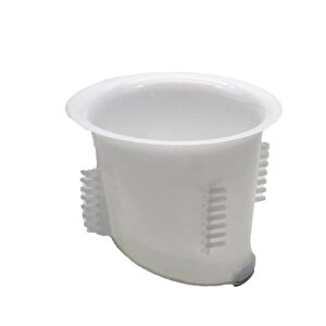 Titiz Tp-121 Plastik Wc Matik Tuvalet Kapağı - Tek Kapaklı Koku Önleyici - Beyaz - 1 Adet