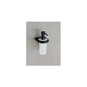 Dorado Sıvı Sabunluk Cam/siyah Renk 175x99x107 Mm