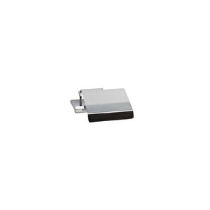 Octagon Kapaklı Tuvalet Kağıtlığı Krom Renk 52x137x152 Mm