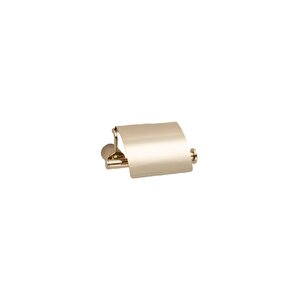 Icona Kapaklı Tuvalet Kağıtlığı Gold Renk 85x118x158 Mm