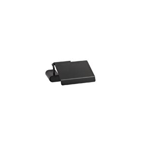 Ovalın Kapaklı Tuvalet Kağıtlığı Siyah Renk 87x137x159 Mm