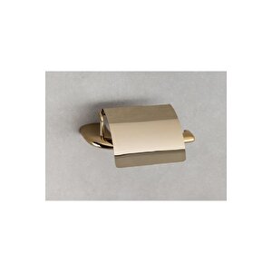 Dorado Kapaklı Tuvalet Kağıtlığı Gold Renk 86x99x171 Mm
