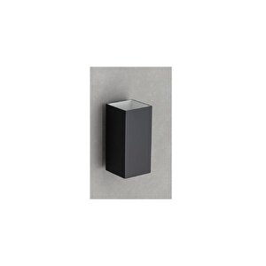 Diş Fırçalığı Siyah Renk Siyah Renk 130x71x60 Mm