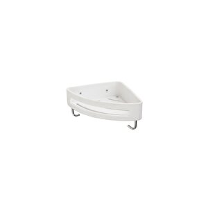 Banyo Duş Raf Sistemi Beyaz/krom Renk 110x197x287 Mm