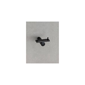 Pıvot İkili Askılık Siyah Renk 484x80x82 Mm
