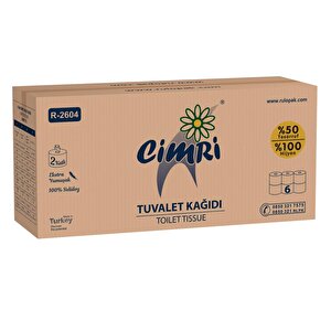 Cimri Tuvalet Kağıdı 2 Katlı 6'lı Paket 5 Kg