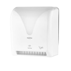 Rulopak Elite Autocut Kağıt Havlu Dispenseri 21 Cm Beyaz