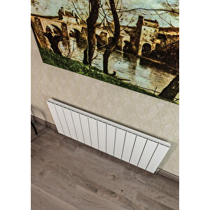 Drama Alüminyum Radyatör 1230 X 600 Pütürlü Beyaz Ral 9016