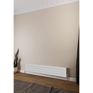 Teos Çelik Radyatör 1600 X 295 Beyaz Ral 9016 Gloss 80