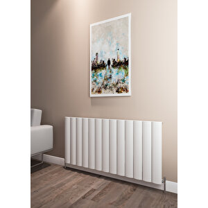 Kavala Alüminyum Radyatör 1230 X 600 Pütürlü Beyaz Ral 9016
