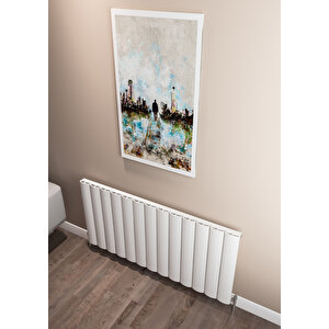 Kavala Alüminyum Radyatör 1230 X 600 Pütürlü Beyaz Ral 9016