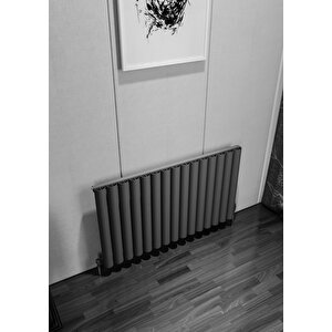 Birgi Alüminyum Radyatör 1045 X 600 Pütürlü Siyah Ral 9005