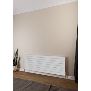 Teos Çelik Radyatör 1400 X 595 Beyaz Ral 9016 Gloss 80