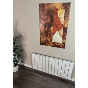 Selanik Alüminyum Radyatör 1230 X 600 Pütürlü Beyaz Ral 9016