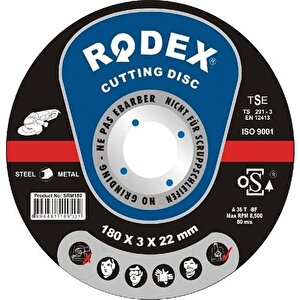 Rodex Rdm18030 Metal Kesme Taşı 180x3.0x22