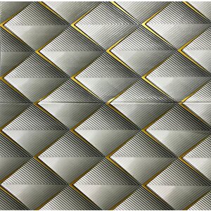 70x70cm 1 Adet Yapışkanlı 3d Modern Geometrik Desenli Salon Mutfak Duvar Kağıdı Paneli Nw152