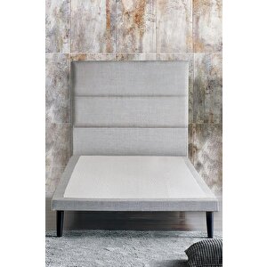 Niron Slim Pocket Yatak Seti - 120x200 Tek Kişilik Paket Yaylı Yatak, Metal Baza Ve Başlık Takımı