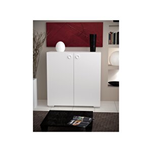 Irmak Ayakkabılık Beyaz Çok Amaçlı Dolap Hol - Mutfak - Banyo - Ofis - Balkon