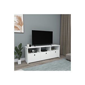 Işıl Tv Sehpası Kapaklı Tv Ünitesi Televizyon Sehpası