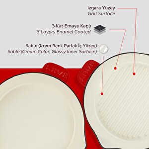 Lava Döküm 2x Edition Serisi Özel Koleksiyon Döküm Demir Tava Seti