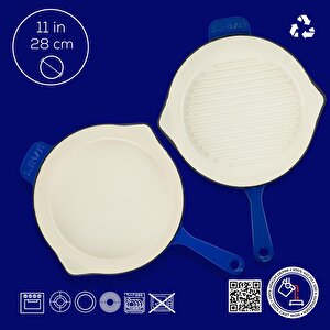 Lava Döküm 2x Edition Serisi Özel Koleksiyon Döküm Demir Tava Seti