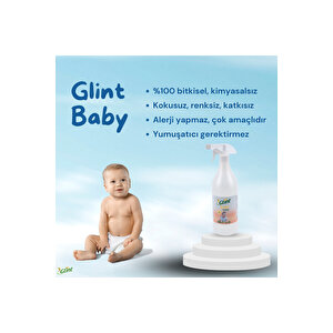 Baby 1 Litre %100 Bitkisel Bebek Sıvı Çamaşır Deterjanı Kendinden Yumuşatıcılı Leke Temizleyici