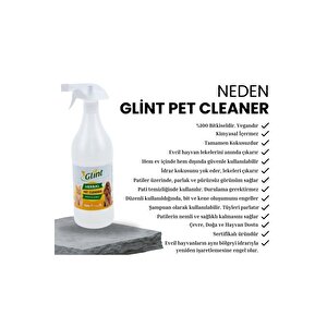 Pet Cleaner 1 Litre %100 Bitkisel Kedi Köpek Şampuanı Evcil Hayvan Pati Temizleyici