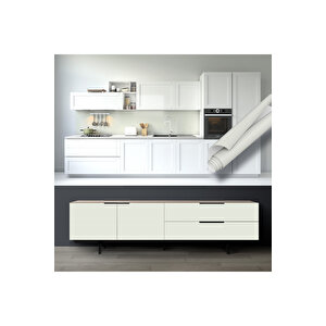 Düz Renk Mint Yeşili Yapışkanlı Folyo, Mutfak Dolap, Tezgah Arası, Masa Kaplama 0439 90x1500 cm