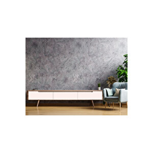 Toz Pembe Yapışkanlı Folyo, Silinebilir, Dolap, Masa, Tezgah Arası Ve Mobilya Kaplama 0410 45x1500 cm 