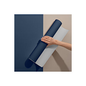 Gece Mavisi Yapışkanlı Folyo, Mutfak, Dolap, Tezgah Arası Ve Mobilya Kaplama Kağıdı 0420 45x500 cm 