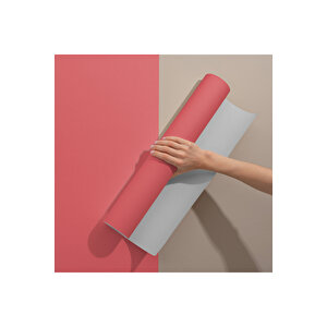 Şeker Pembe Yapışkanlı Folyo, Mutfak Dolap, Tezgah Arası Ve Mobilya Kaplama Stickerı 0431 90x500 cm 
