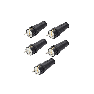 1x16a Kauçuk Düz Fiş