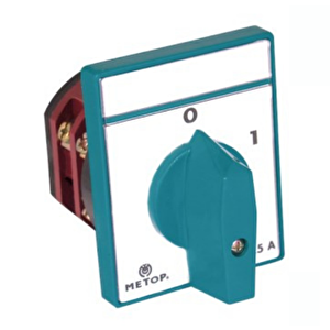 Metop 1x25a 0-1 Aç Kapa Monofaze Pako Şalter Mt015-25a