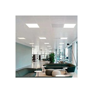 2 Adet 40w 60x60 Backlight Led Panel Armatür Beyaz Işık