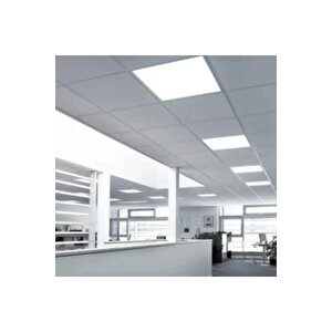 2 Adet 40w 60x60 Backlight Led Panel Armatür Beyaz Işık
