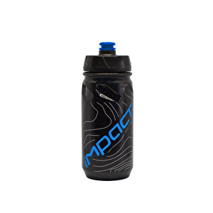 İmpact Vortex 600ml Matara Siyah Mavi Bisiklet Matarası