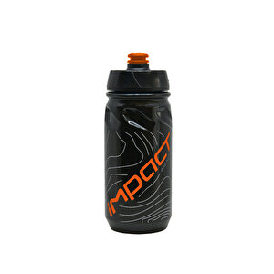 Vortex 600ml Matara Siyah Turuncu Bisiklet Matarası