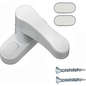 Ersa Kapi Pencere Emni̇yet Ki̇li̇di̇ Çekmeli̇ Beyaz Metal