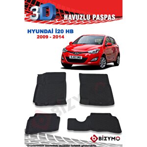 Hyundai İ20 2009-2014 3d Paspas Takımı Bizymo