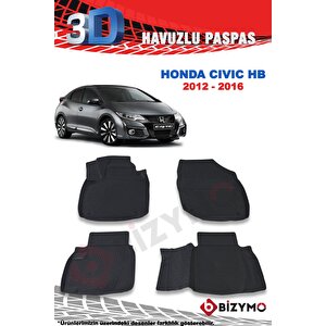 Honda Civic Hb 2012-2016 3d Paspas Takımı Bizymo