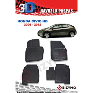 Honda Civic Hb 2006-2012 3d Paspas Takımı Bizymo
