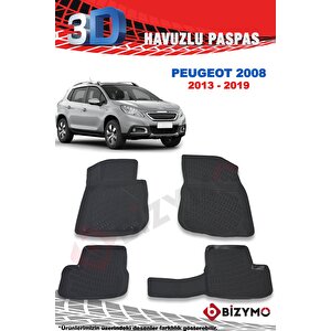 Peugeot 2008 2013-2019 3d Paspas Takımı Bizymo