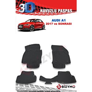 Audi A1 2017 Ve Sonrası 3d Paspas Takımı Bizymo