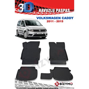 Volkswagen Caddy 2011-2015 3d Paspas Takımı Bizymo
