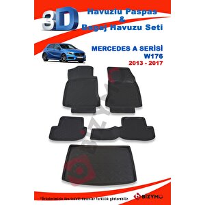 Mercedes A Serisi Hb 2012-2018 Paspas Ve Bagaj Havuzu Seti