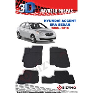 Hyundai Accent Era Sedan 2006-2016 3d Paspas Takımı Bizymo