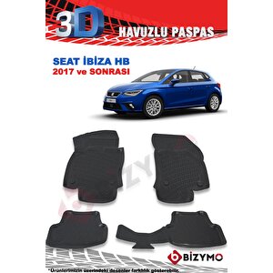 Seat İbiza 2017 Ve Sonrası 3d Paspas Takımı Bizymo