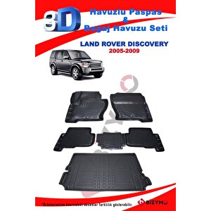 Land Rover Discovery 3 2005-2009 Havuzlu Paspas Ve Bagaj Seti Bizymo
