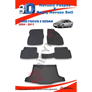 Ford Focus 2 Sedan 2004-2011 Paspas Ve Bagaj Havuzu Seti