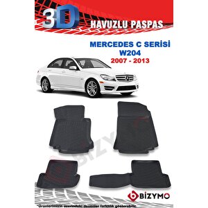 Mercedes C Serisi W203 3d Havuzlu Paspas Takımı Bizymo